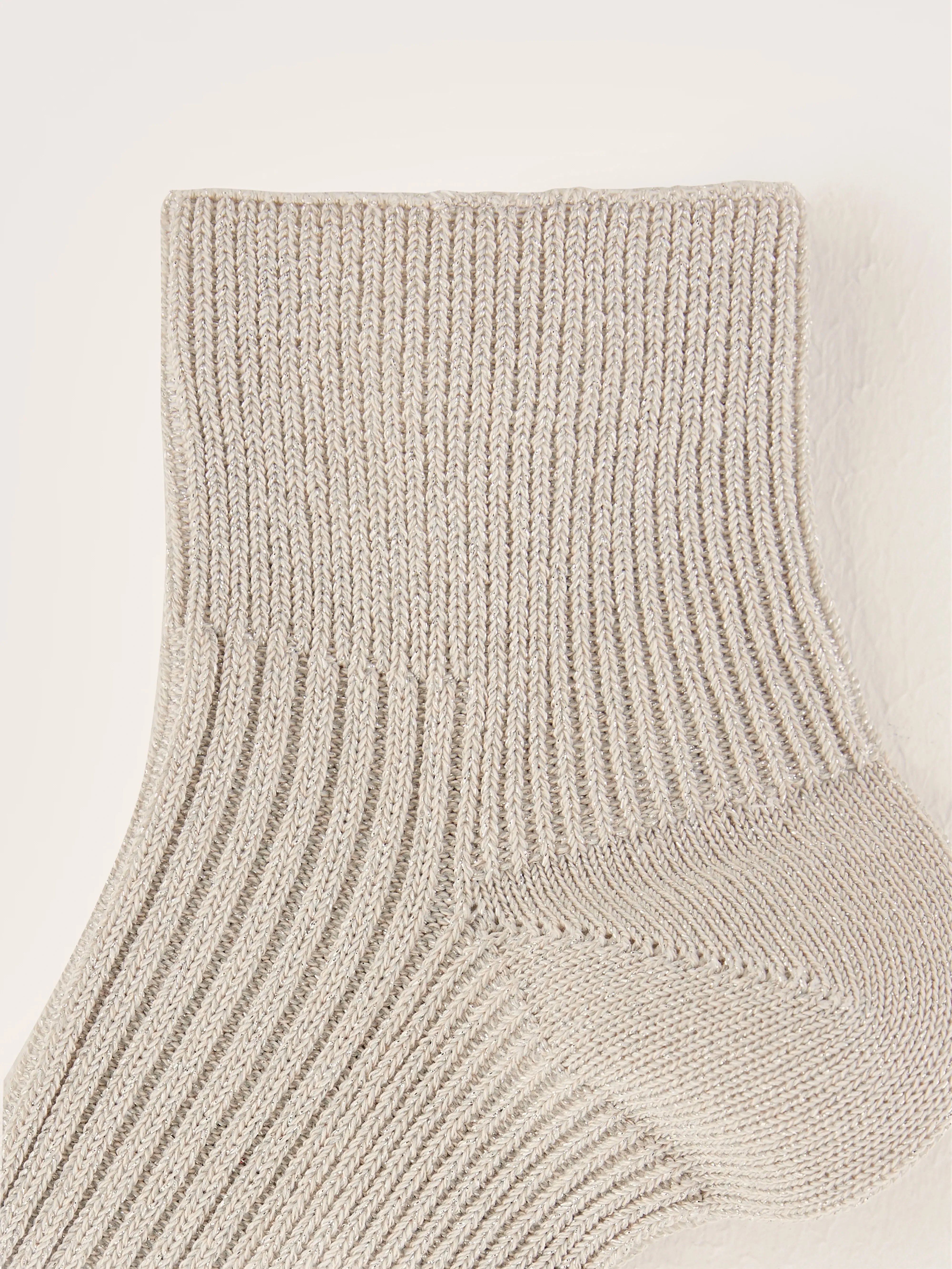 Bapis short socks (242 / W / OYSTER)