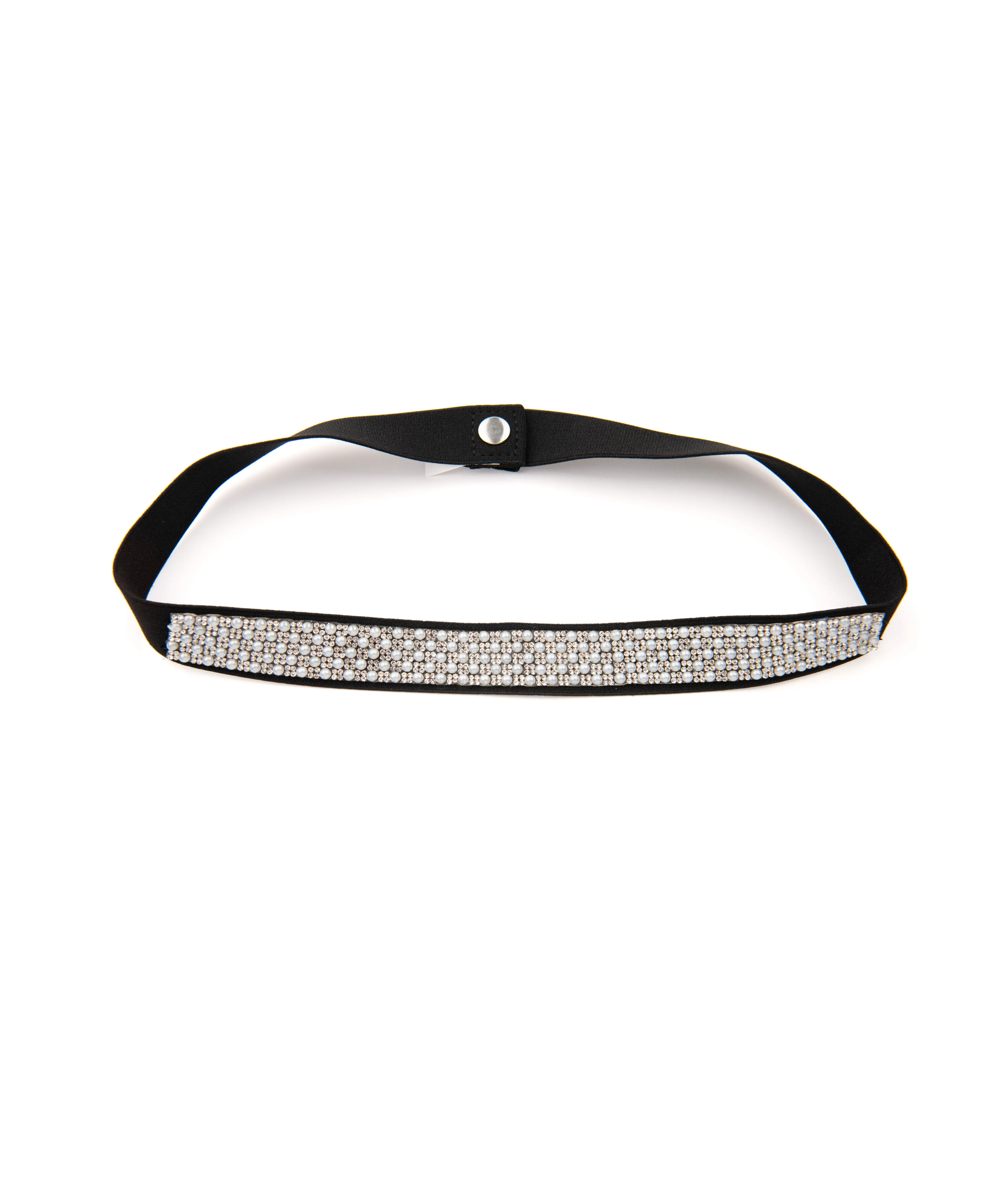 By Debra Girls Mini Pearl Elastic Belt