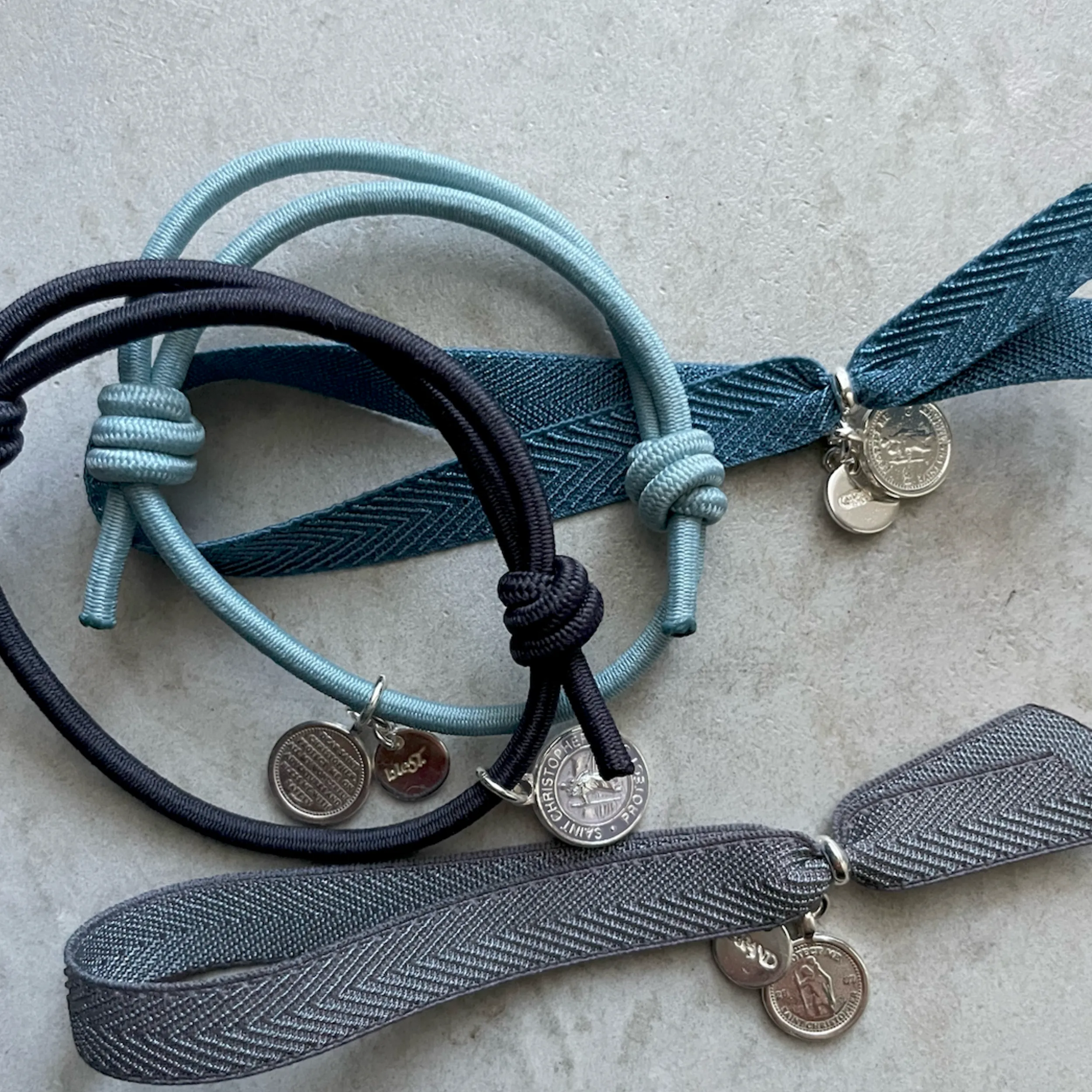CELESTE BRACELET STEEL BLUE