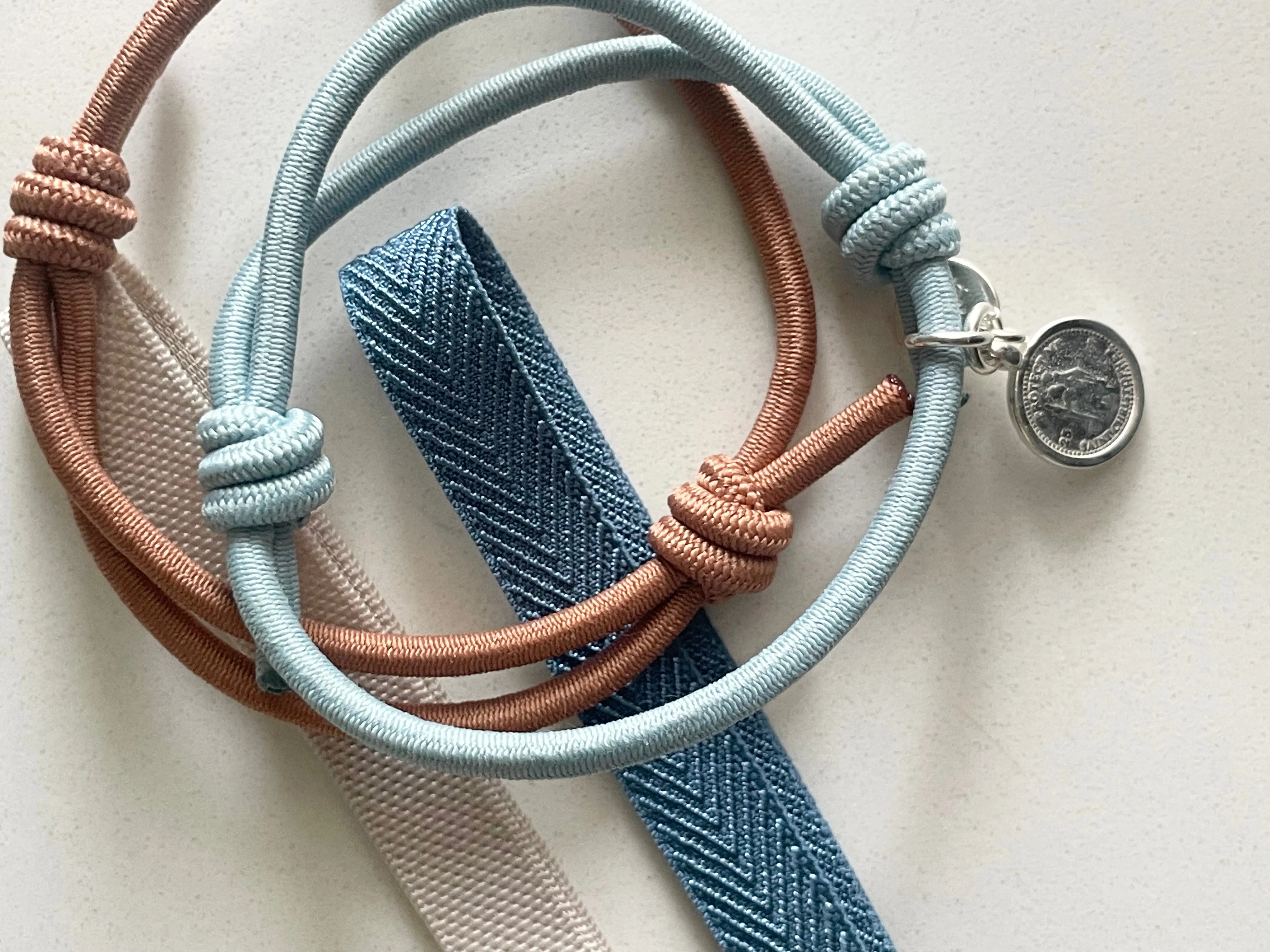 CELESTE BRACELET STEEL BLUE