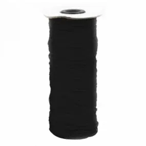 Flat Elastic - 1/4” Black