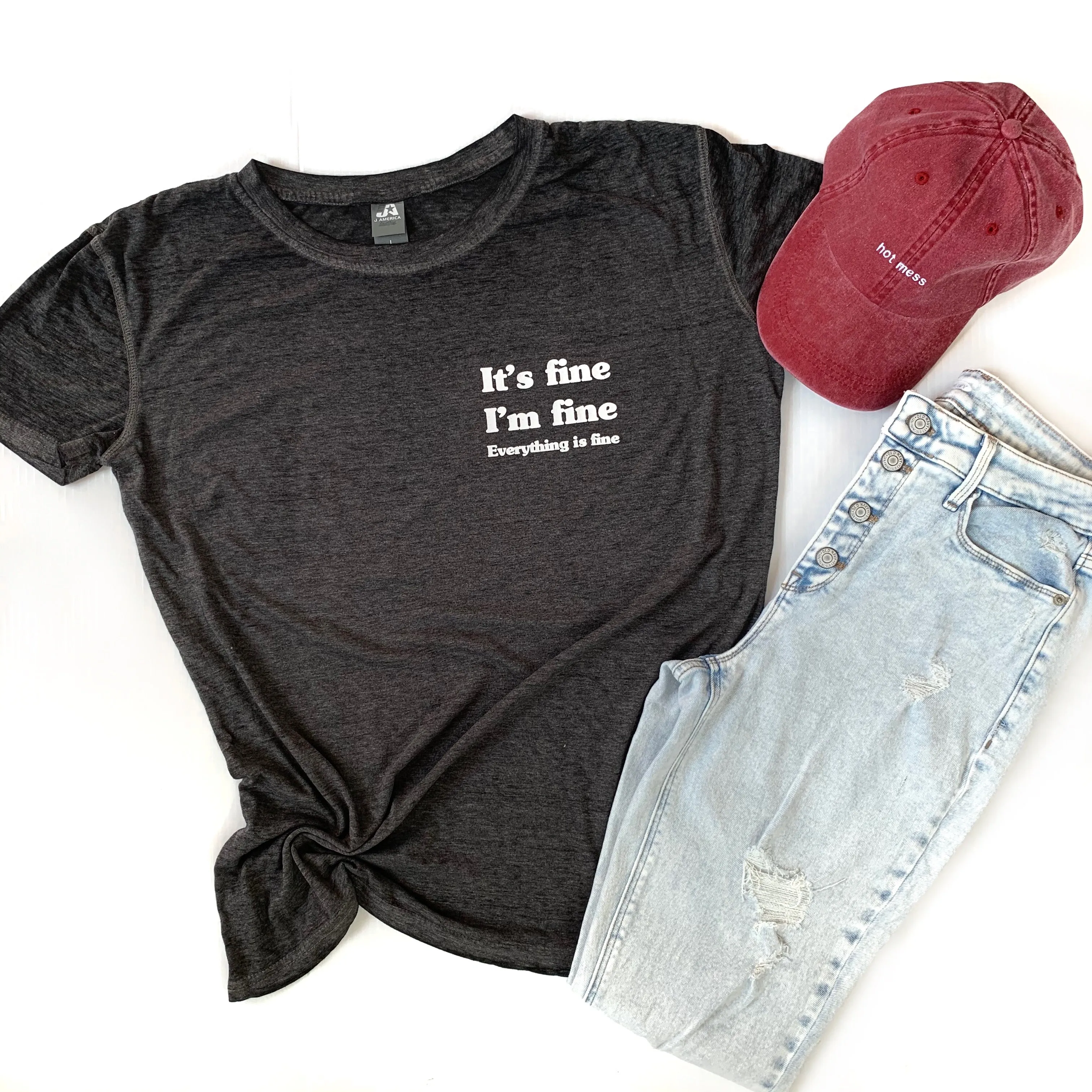 It’s Fine, I’m Fine, Everything is Fine - Women’s Short Sleeve Tee