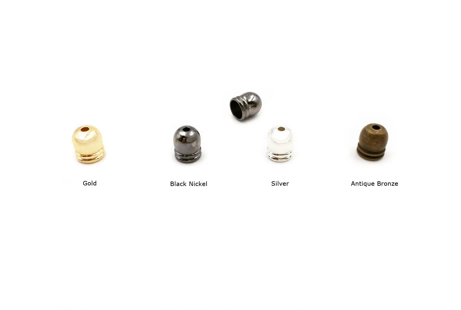 MP3431 Rounded Cord End CHOOSE COLOR BELOW