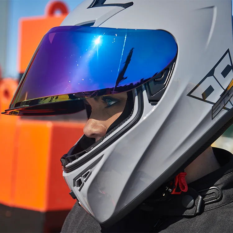 SGI Tyro Grey Motorbike Helmets