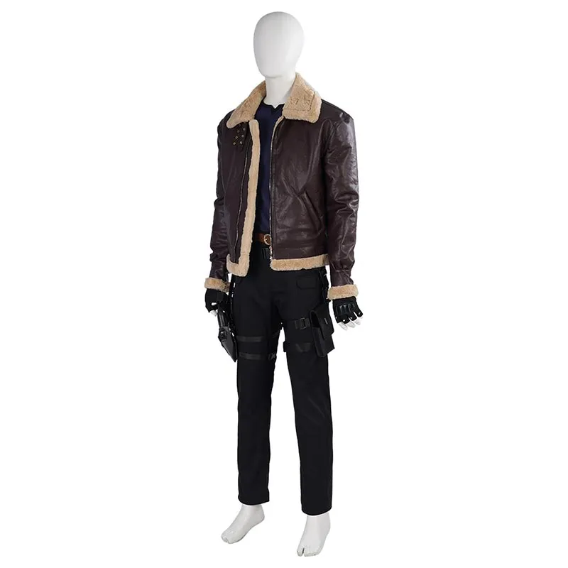 【Support Customization】Resident Evil 4 Leon Scott Kennedy Cosplay Costume