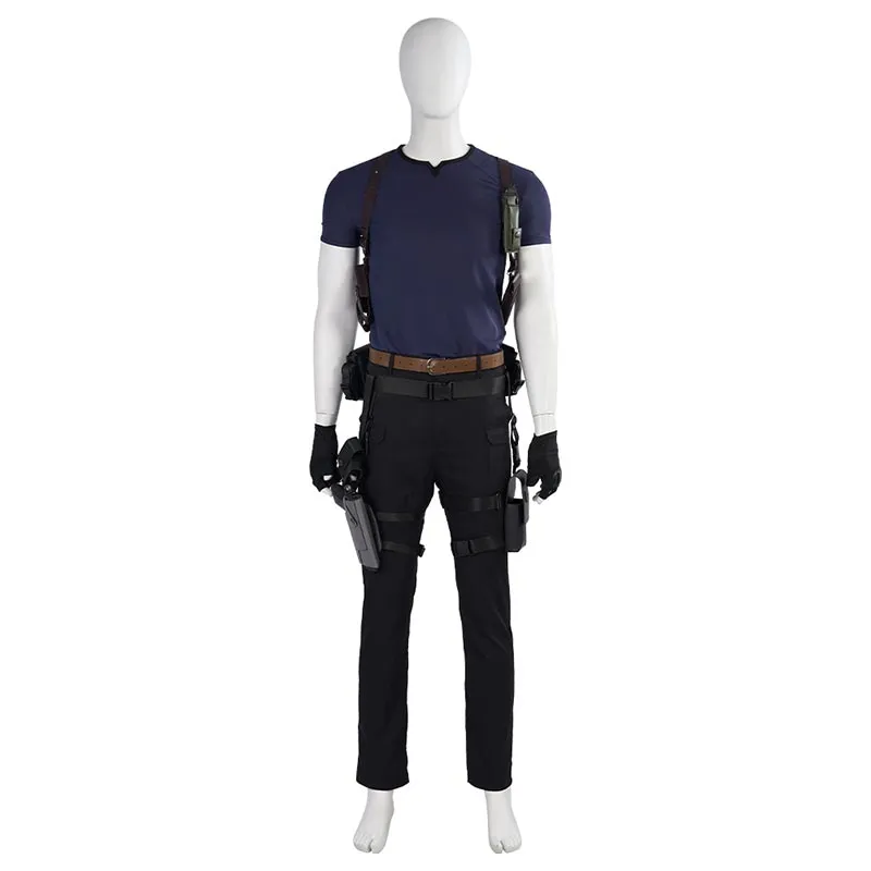 【Support Customization】Resident Evil 4 Leon Scott Kennedy Cosplay Costume