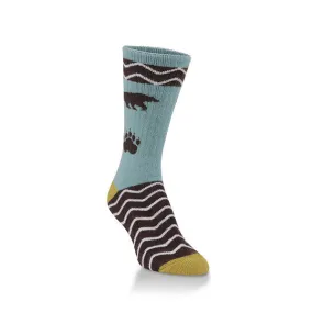 World's Softest National Park Grizzly Bear Socks (Unisex)